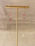 Gold Stick Earrings