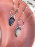 Druzy Charm Necklaces