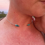 Floating Point Turquoise Collar