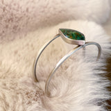 Malachite Square Cuff