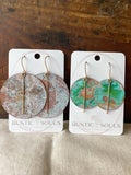 Patina Circle Earrings