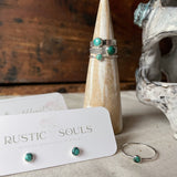 Dainty Turquoise Rings & Studs