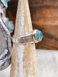 Aquamarine Rough Ring