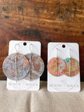 Patina Circle Earrings