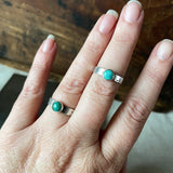 Dainty Turquoise Rings & Studs