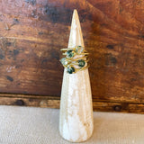 Moss Agate Ring