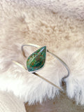 Malachite Square Cuff