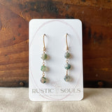 Moss Agate Earrings