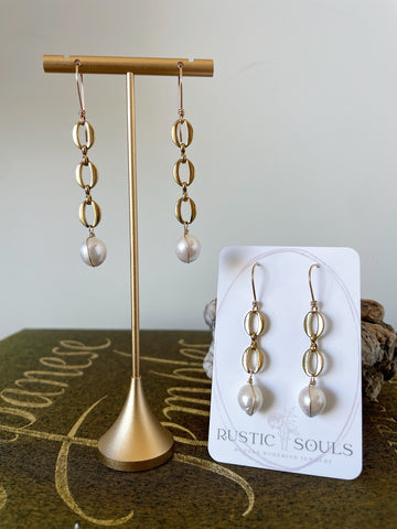 Pearl Alternative Earrings