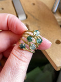 Moss Agate Ring