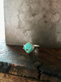 Turquoise Wide Band Ring